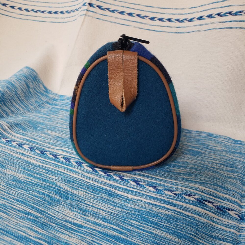 Final Vtg Pendleton Bag Multicolor Toiletries Cos… - image 4